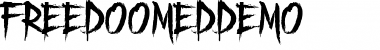 Download Freedoomed Demo Regular Font