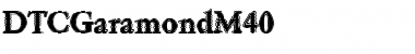 Download DTCGaramondM40 Font