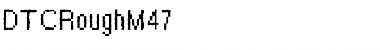 Download DTCRoughM47 Font