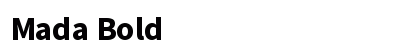Mada Bold preview