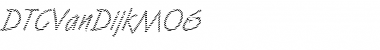 Download DTCVanDijkM06 Font