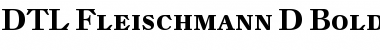 Download DTL Fleischmann Font