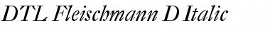 Download DTL Fleischmann Font