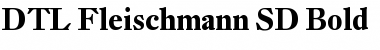 Download DTL Fleischmann Font