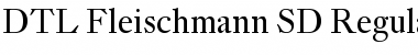 Download DTL Fleischmann Font