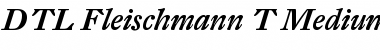Download DTL Fleischmann Regular Font