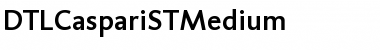 Download DTLCaspariSTMedium Font