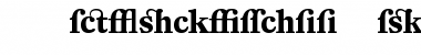 Download DTLFleischmannT Font