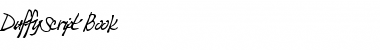Download DuffyScript Font