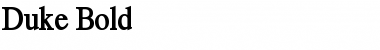 Download Duke Font