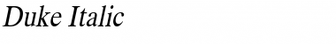 Download Duke Font
