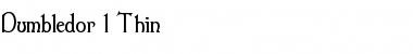Download Dumbledor 1 Thin Font