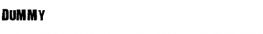 Download DUMMY Font