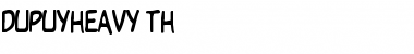 Download DupuyHeavy Th Font