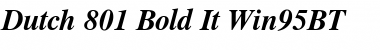 Download Dutch801 Rm Win95BT Font
