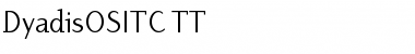 Download DyadisOSITC TT Font