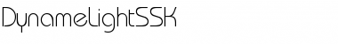 Download DynameLightSSK Font
