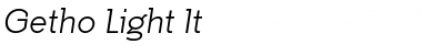 Download Getho Light Font