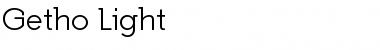Download Getho Light Font