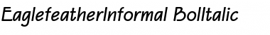 Download EaglefeatherInformal Italic Font