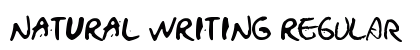 NATURAL WRITING Regular preview