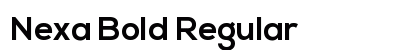 Nexa Bold Regular