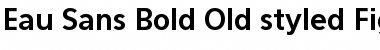 Download Eau Sans Bold Old-styled Figures Font