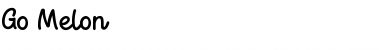 Download Go Melon Font