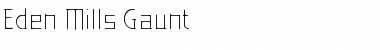 Download Eden Mills Gaunt Font