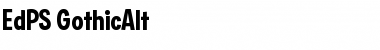 Download EdPS Regular Font