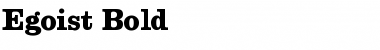 Download Egoist Font