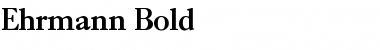 Download Ehrmann Font
