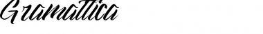 Download Gramattica Font