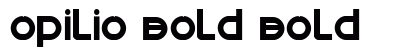 Opilio Bold Bold preview