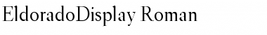 Download EldoradoDisplay Font