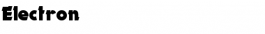 Download Electron Normal Font
