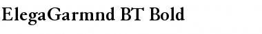 Download ElegaGarmnd BT Font