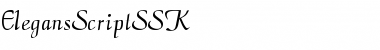 Download ElegansScriptSSK Font