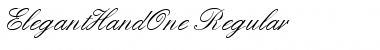 Download ElegantHandOne Font