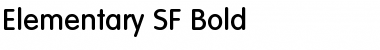 Download Elementary SF Bold Font