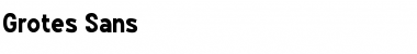 Download Grotes Sans DEMO Font