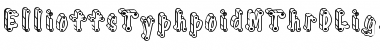 Download ElliottsTyphpoidMThrDLight Font