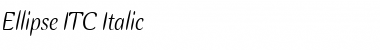 Download Ellipse ITC Font