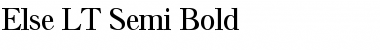 Download Else LT Light Font