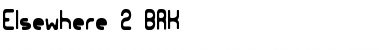 Download Elsewhere 2 BRK Font
