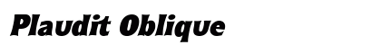 Plaudit Oblique Preview