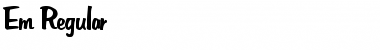 Download Em Font