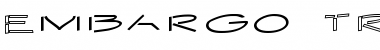 Download Embargo TR Font