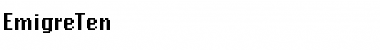 Download EmigreTen Font