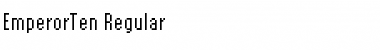 Download EmperorTen Font
